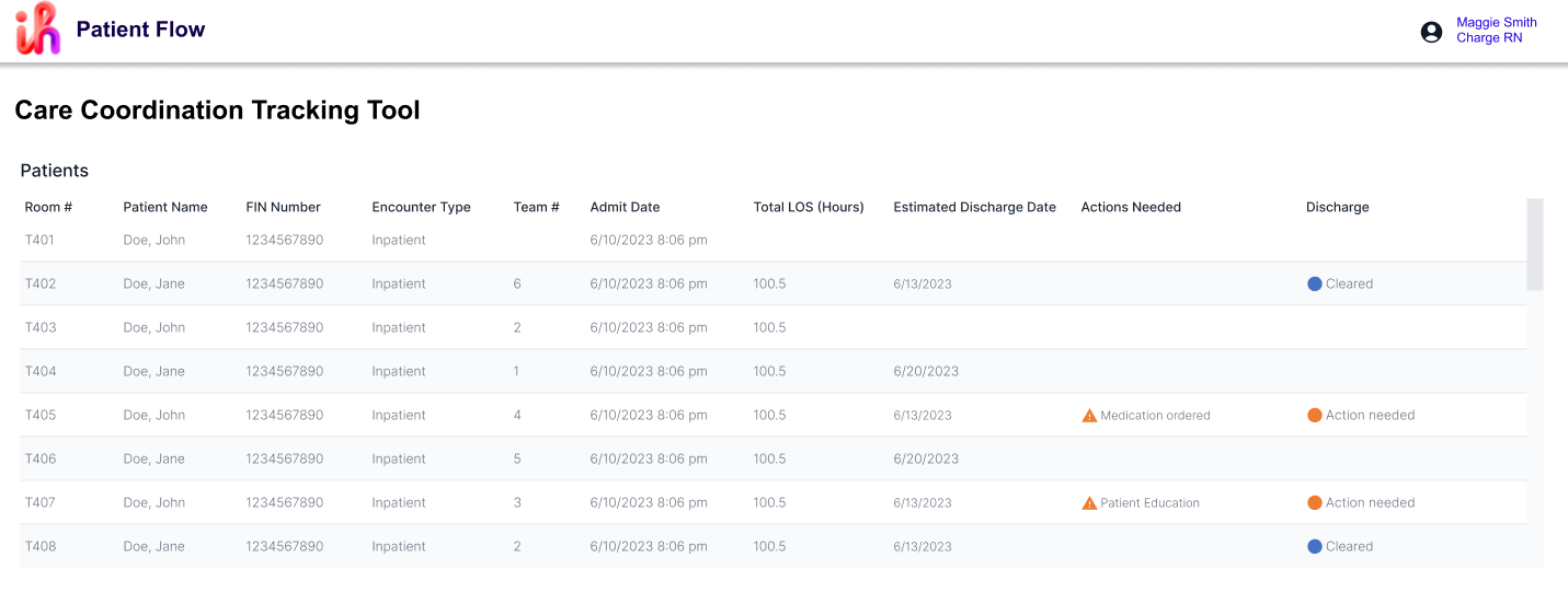 Wireframes from early interface exploration